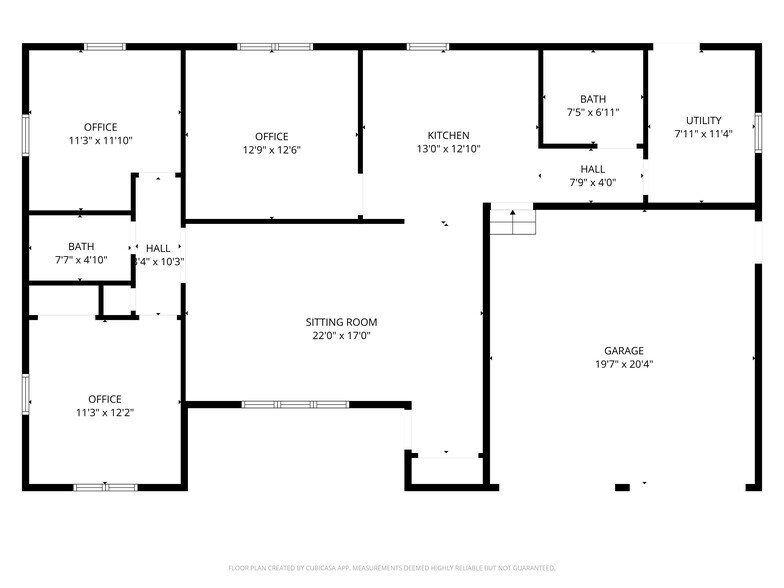 More Photos Of 601 S Cherokee St, Catoosa Office For Sale