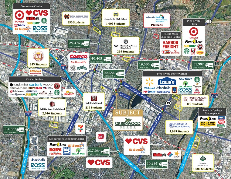 More Photos Of 1200-1228 S Greenwood Ave, Montebello General Retail For Sale