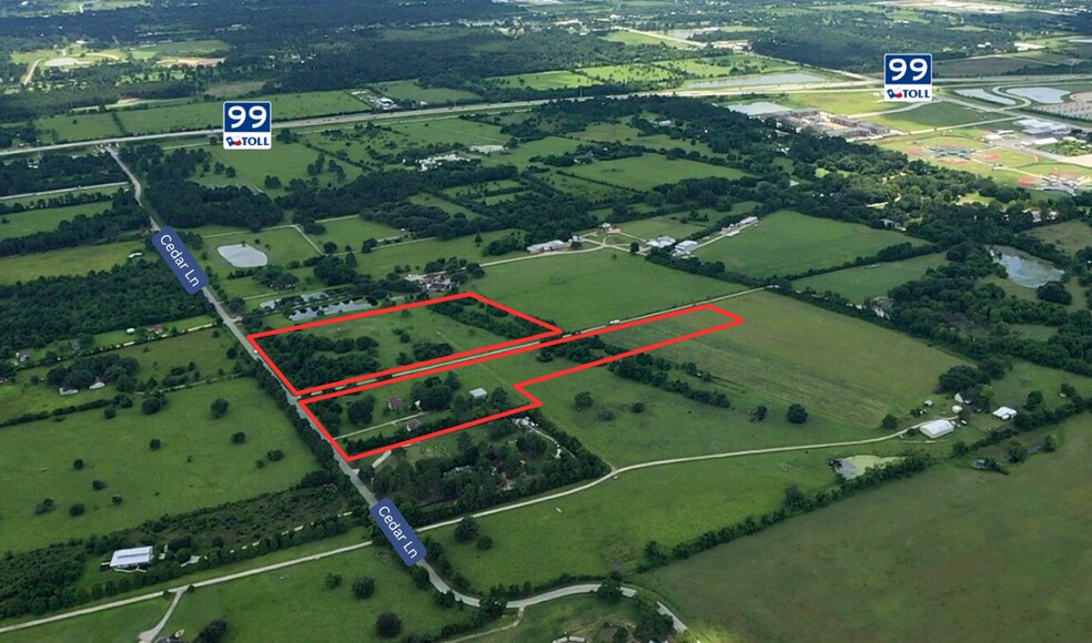 Primary Photo Of 20131 Cedar Ln, Tomball Land For Sale