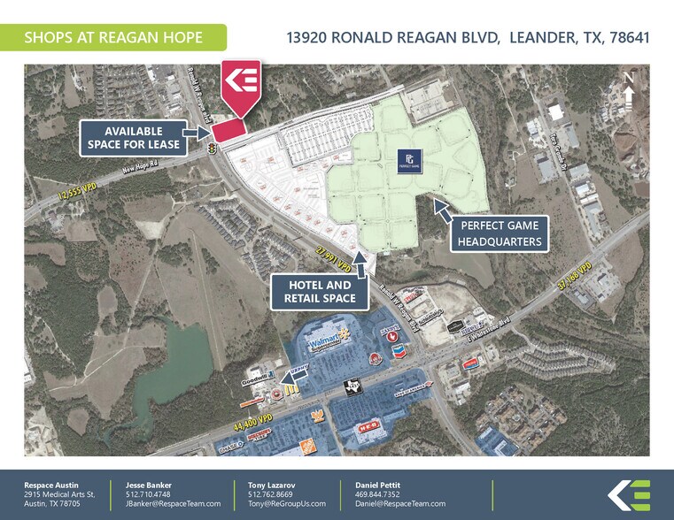 More Photos Of 13920 Ronald W Reagan Blvd, Leander General Retail For Lease