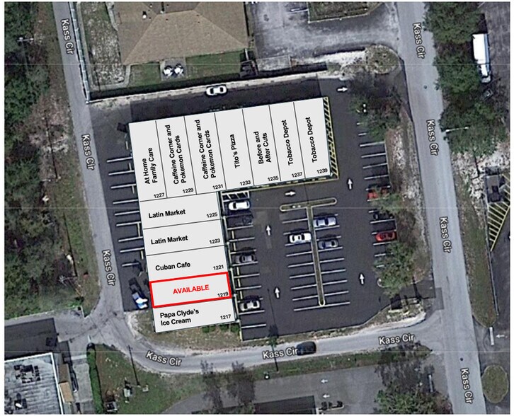 More Photos Of 1217-1239 Kass Cir, Spring Hill Storefront For Lease
