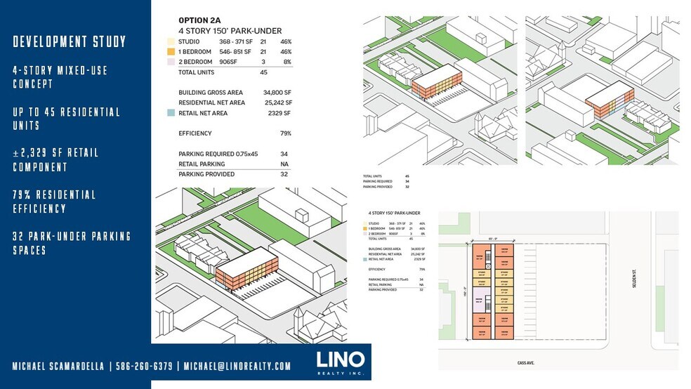 More Photos Of 3745 Cass Ave, Detroit Freestanding For Sale