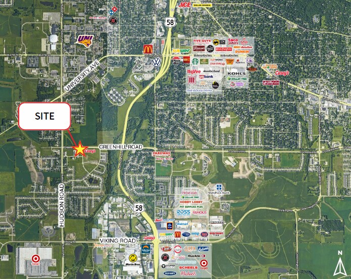 More Photos Of Greenhill Road & Algonquin Drive, Cedar Falls Land For Sale