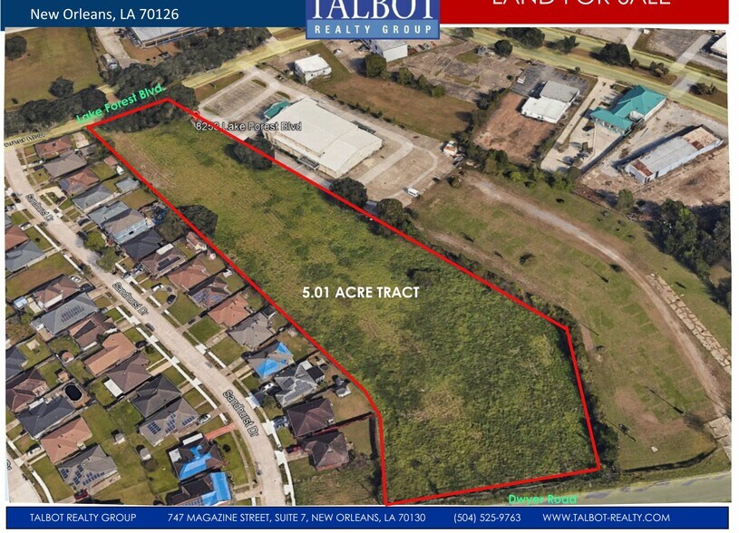 More Photos Of 8258 Lake Forest Blvd, New Orleans Land For Sale
