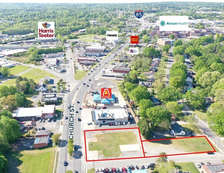 More Photos Of 726 Church St N, Concord Land For Lease