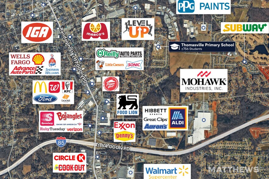 More Photos Of 108 E Main St, Thomasville Freestanding For Sale