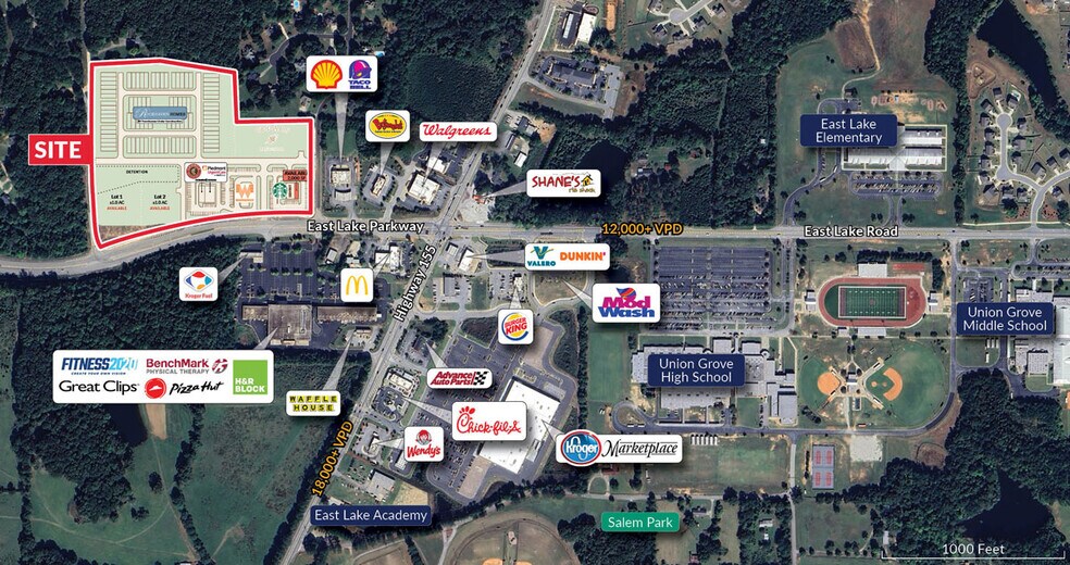 More Photos Of 5855-5905 East Lake Pky, McDonough Land For Lease