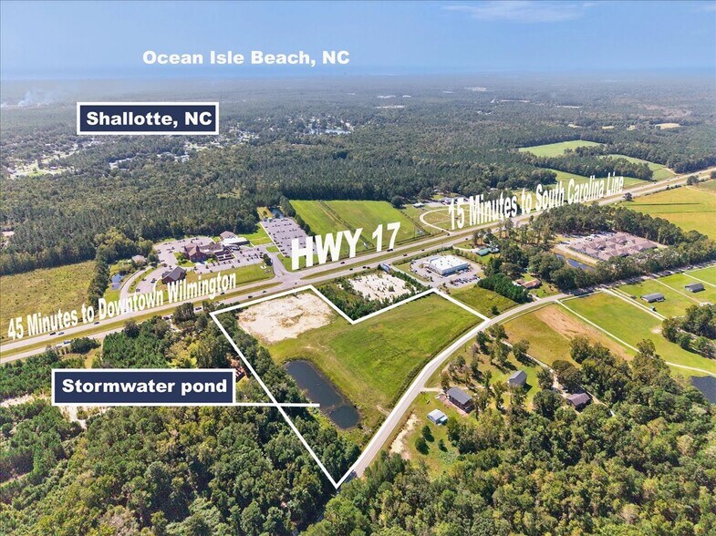 More Photos Of 5100 Ocean Hwy/Hwy 17, Shallotte Land For Sale