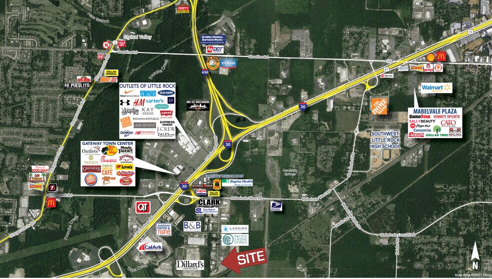 More Photos Of 11310 Otter Creek East Rd, Mabelvale Land For Lease