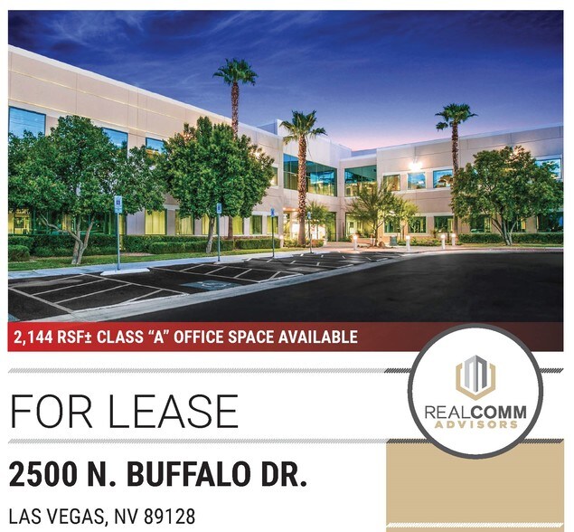 More Photos Of 2500 N Buffalo Dr, Las Vegas Office Residential For Sale