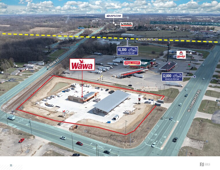 Primary Photo Of 8770 County 1000 W rd, Daleville Freestanding For Sale