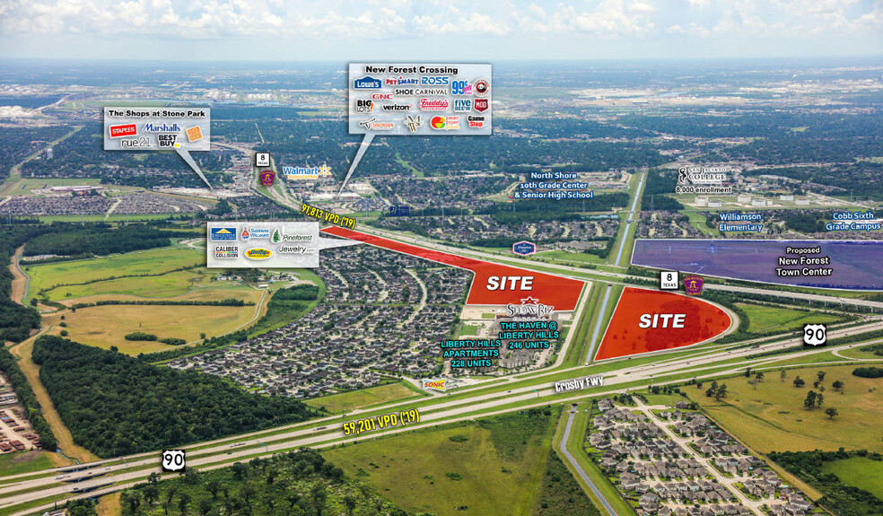 Primary Photo Of E Sam Houston Pky, Houston Land For Sale