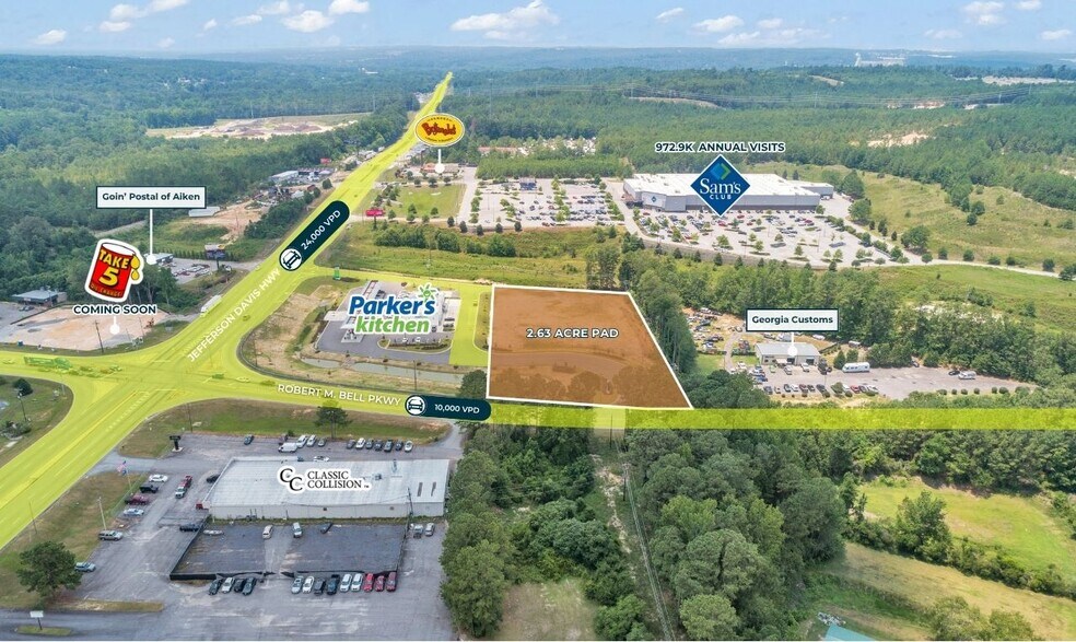 More Photos Of 140 Jefferson Davis Hwy, Aiken Land For Lease