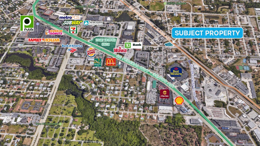 More Photos Of 920 SE Dixie Hwy, Stuart Land For Sale