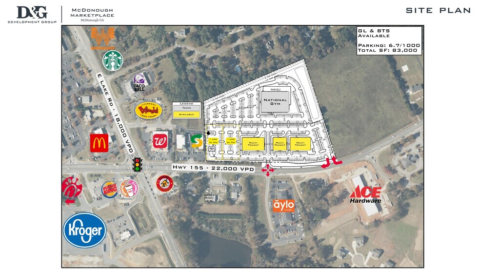 More Photos Of 2230 GA-155 N, McDonough General Retail For Lease