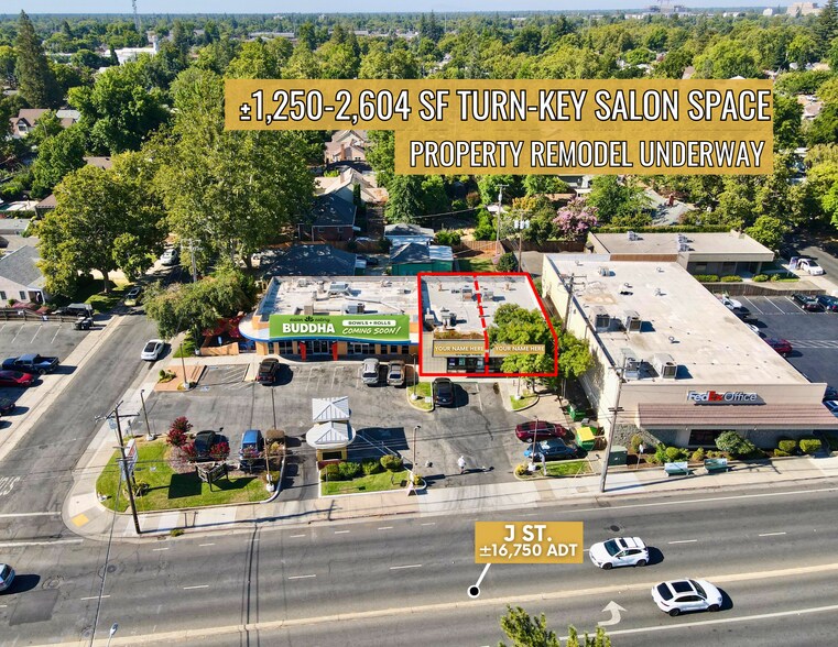 Primary Photo Of 5640-5644 J St, Sacramento Storefront Retail Office For Lease