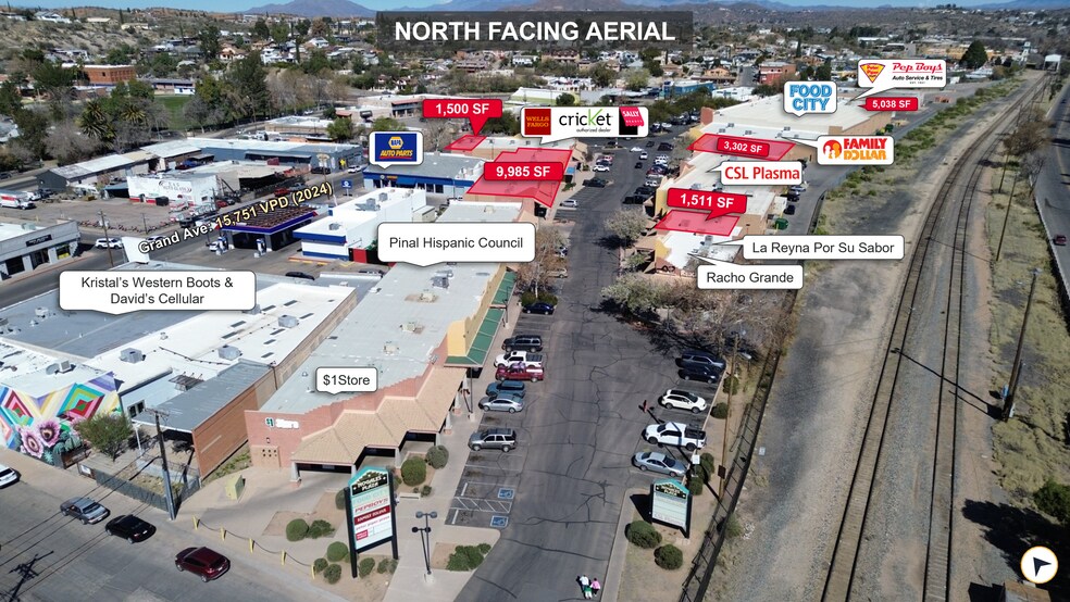 More Photos Of 251-492 Grand Court Plaza Dr, Nogales Unknown For Lease