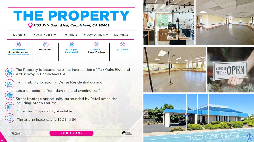 More Photos Of 5107 Fair Oaks Blvd, Carmichael Storefront For Lease