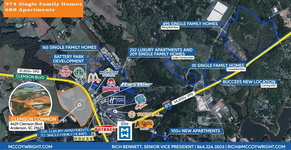 More Photos Of 112 Interstate Blvd, Anderson Land For Lease