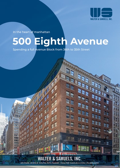 More Photos Of 500 Eighth Ave, New York Loft Creative Space For Lease