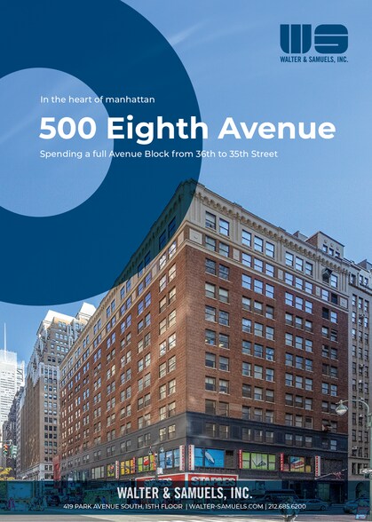 More Photos Of 500 Eighth Ave, New York Loft Creative Space For Lease