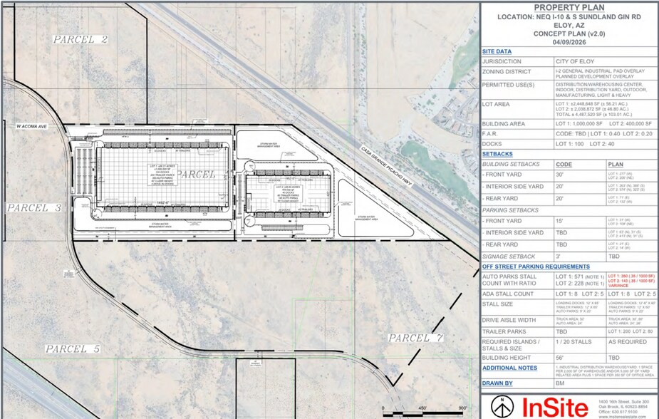 More Photos Of I-10 & I-8, Eloy Land For Sale
