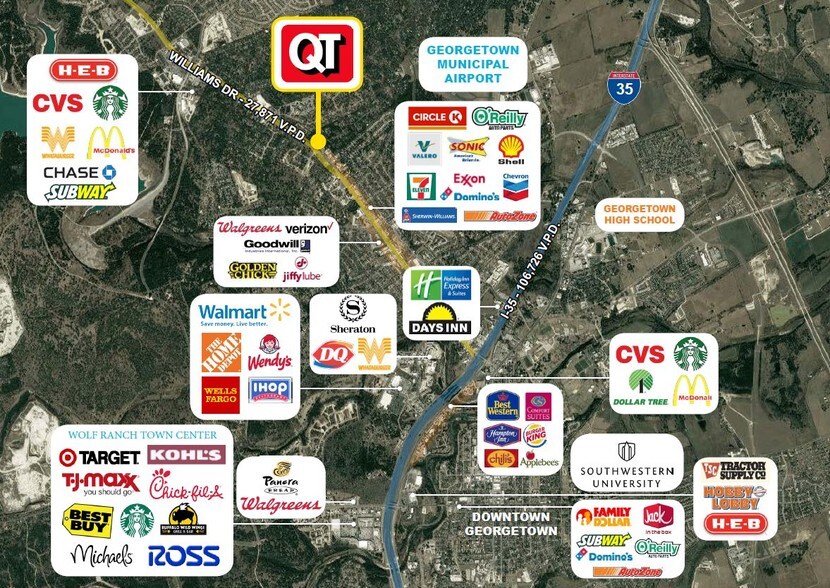 More Photos Of 3901 Williams Dr, Georgetown General Retail For Sale