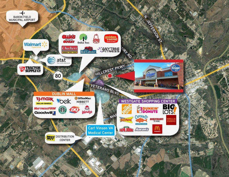 More Photos Of Kroger, Dublin Freestanding For Sale