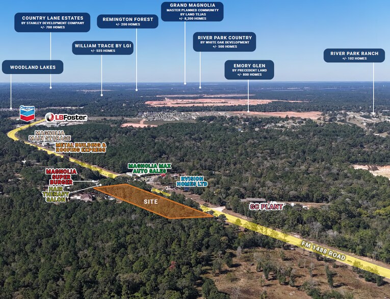 More Photos Of 20701 Farm to Market Road 1488, Magnolia Land For Sale