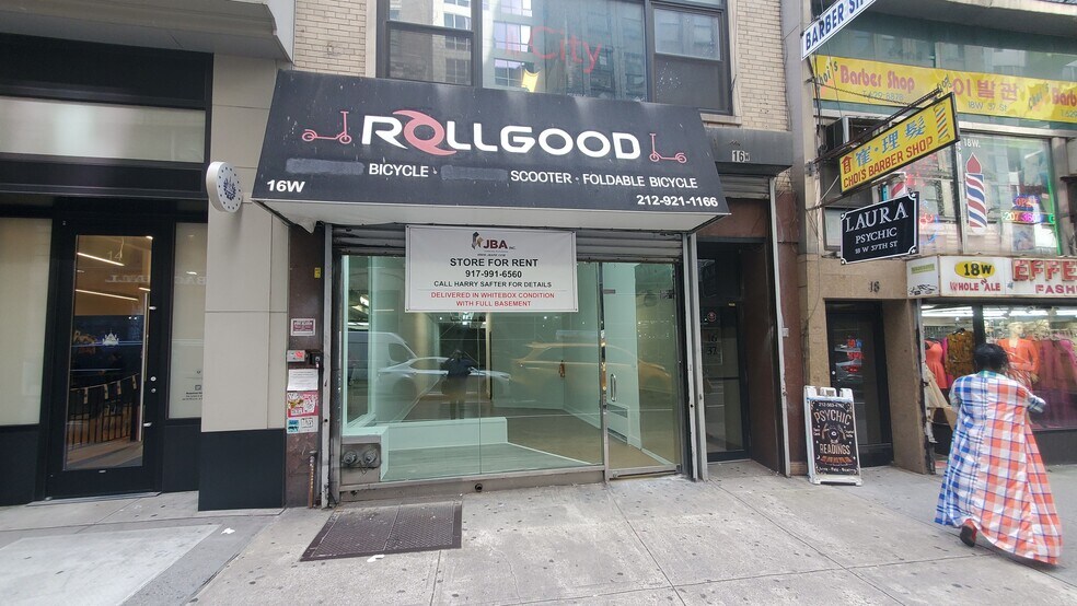 Primary Photo Of 16 W 37th St, New York Office For Lease