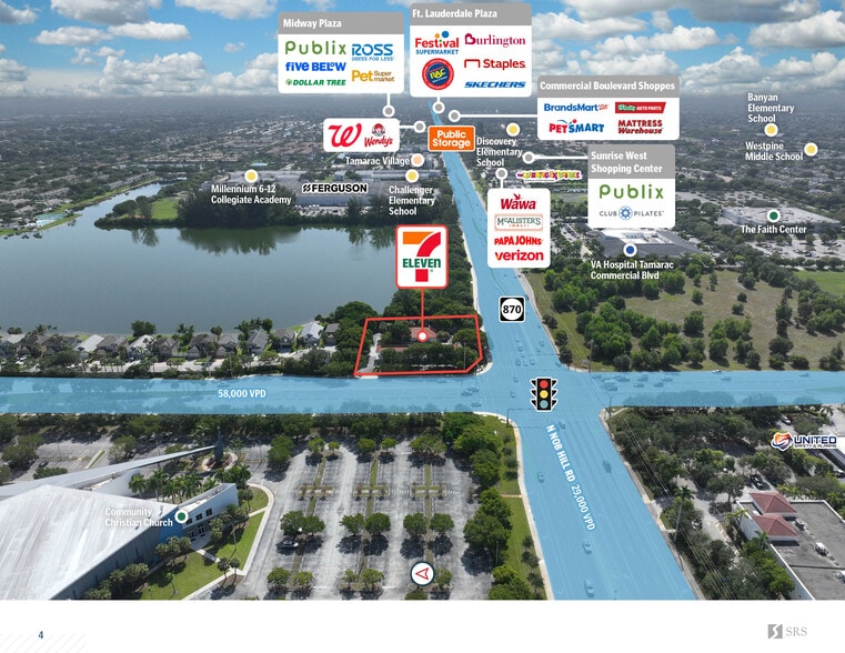 More Photos Of 5600 N Nob Hill Rd, Tamarac Service Station For Sale