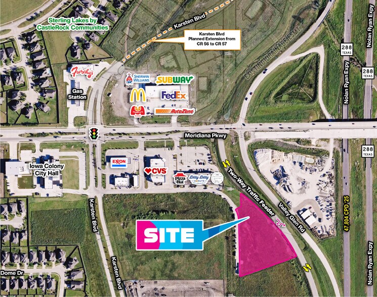 Primary Photo Of Highway 288 & CR 56, Rosharon Land For Sale