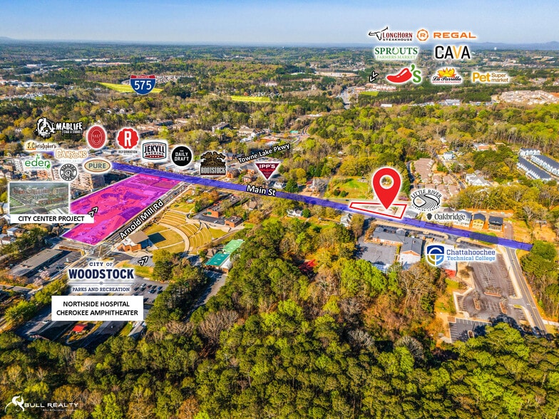 More Photos Of 8420 Main St, Woodstock Land For Sale