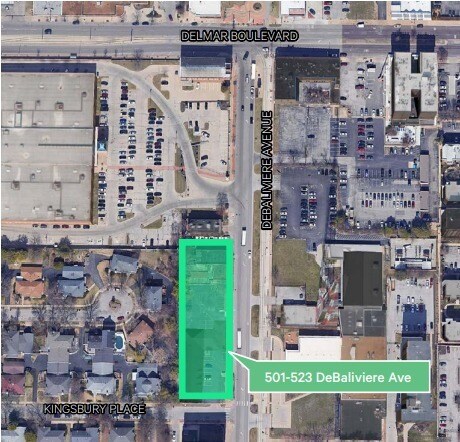More Photos Of 501-523 DeBaliviere Ave, Saint Louis Land For Sale