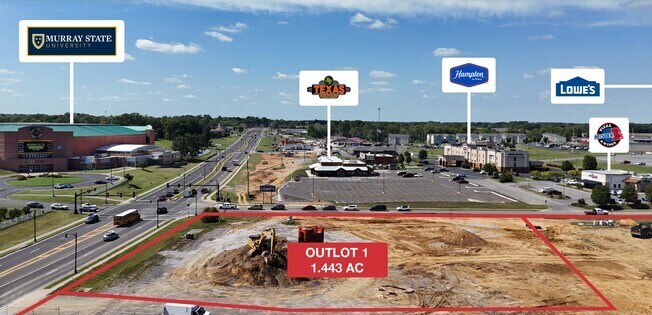 More Photos Of 1300 KY-121, Murray Storefront For Lease
