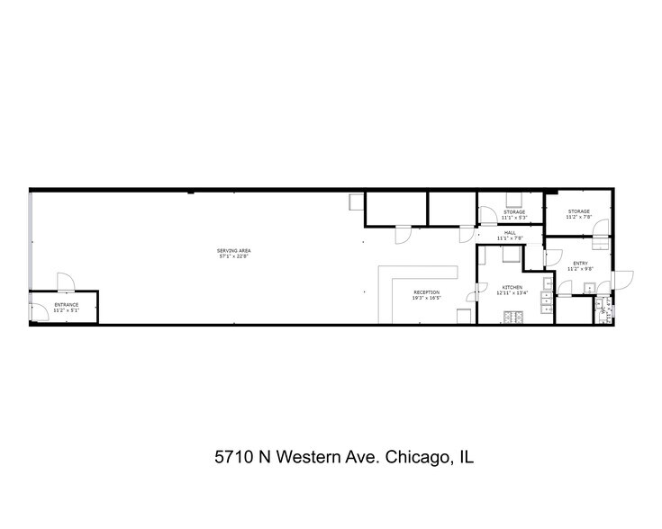 More Photos Of 5700-5716 N Western Ave, Chicago Storefront For Lease