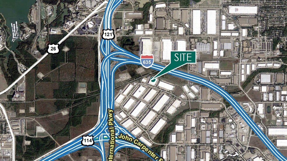 More Photos Of 2611 Regent Blvd, Irving Warehouse For Lease