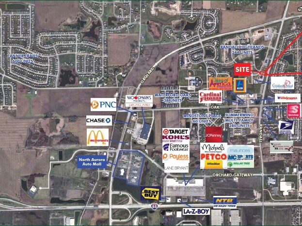 Primary Photo Of Randall Rd @ Comiskey Ave, North Aurora Land For Sale