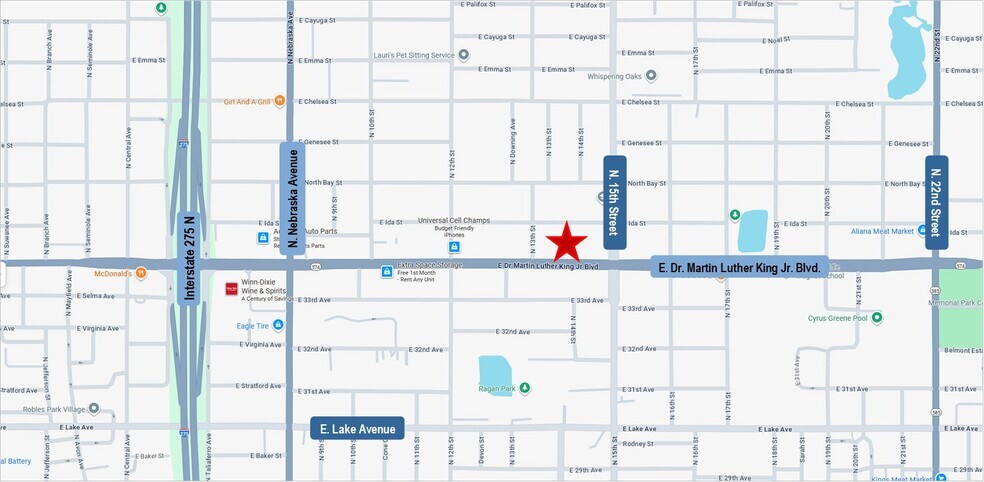 More Photos Of 1318 E Dr Martin Luther King Jr Blvd, Tampa General Retail For Sale