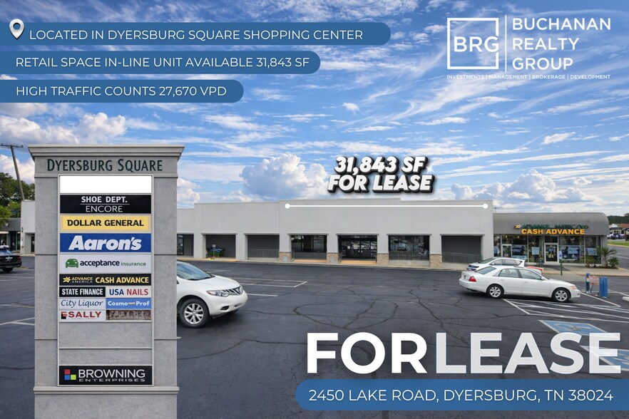Primary Photo Of 2650 Lake Rd, Dyersburg Unknown For Lease