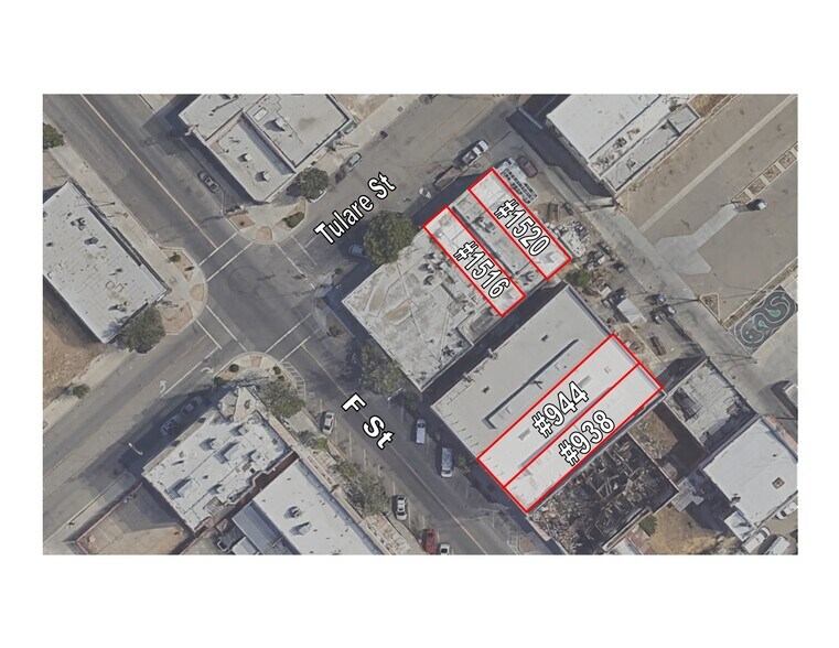 More Photos Of 938-952 F St, Fresno Storefront Retail Office For Lease