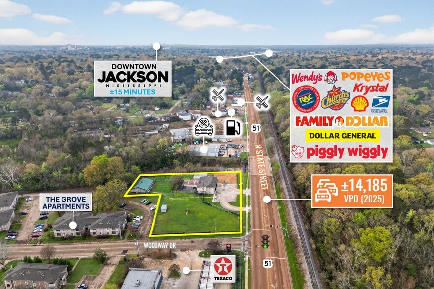 More Photos Of 5208 N State St, Jackson Office For Sale