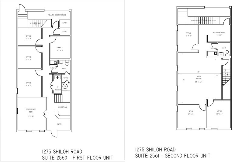More Photos Of 1275 Shiloh Rd, Kennesaw Office Residential For Sale