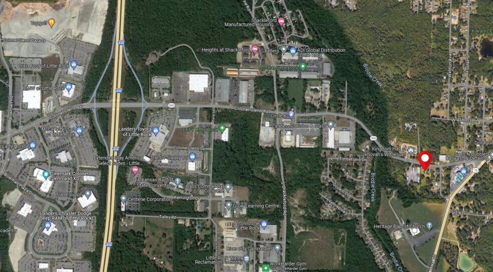 More Photos Of 9601 Colonel Glenn Rd, Little Rock Land For Sale