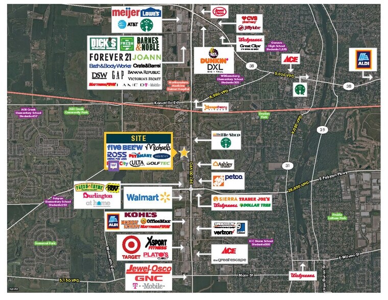 More Photos Of 1460-1596 S Randall Rd, Geneva Unknown For Lease