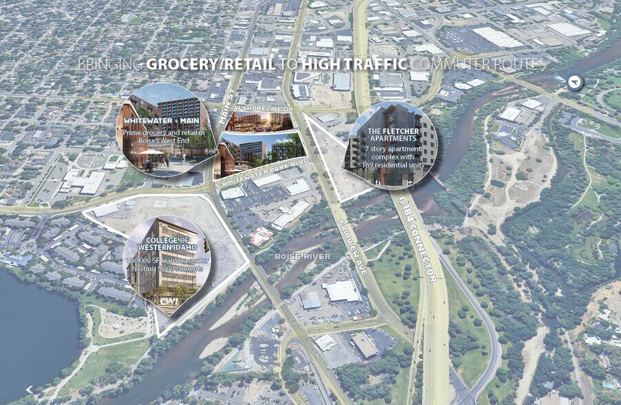 More Photos Of Whitewater Park Blvd @ Main, Boise Unknown For Lease