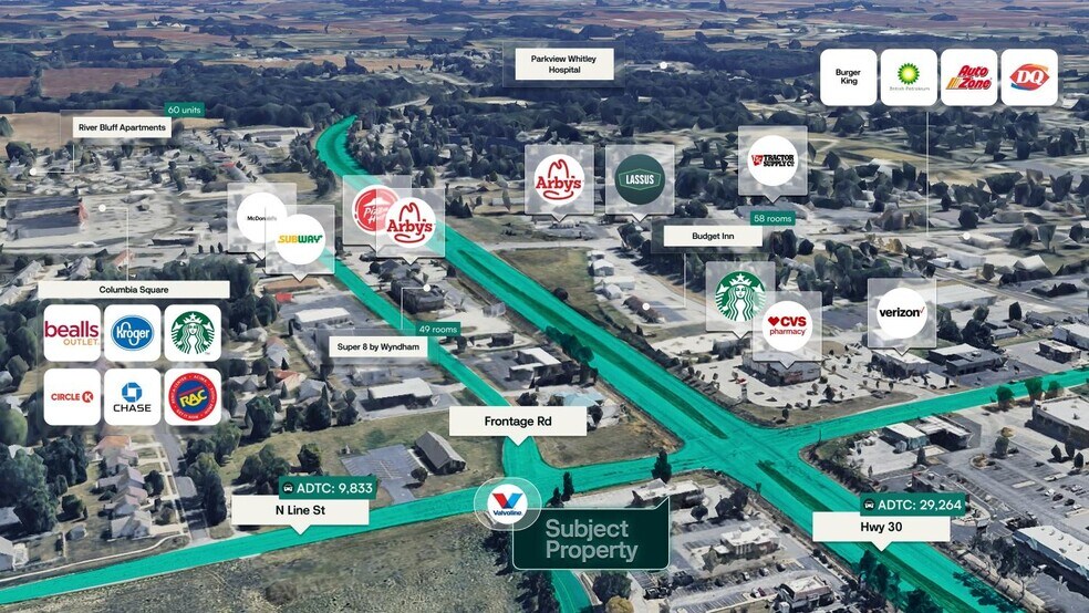 More Photos Of 309 W Plaza Dr, Columbia City Restaurant For Sale