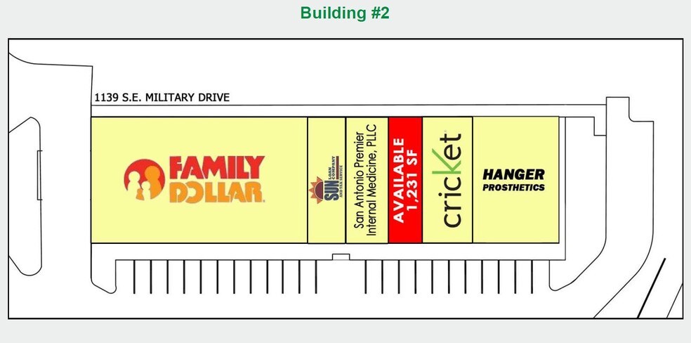 More Photos Of 1115 SE Military Dr, San Antonio Unknown For Lease