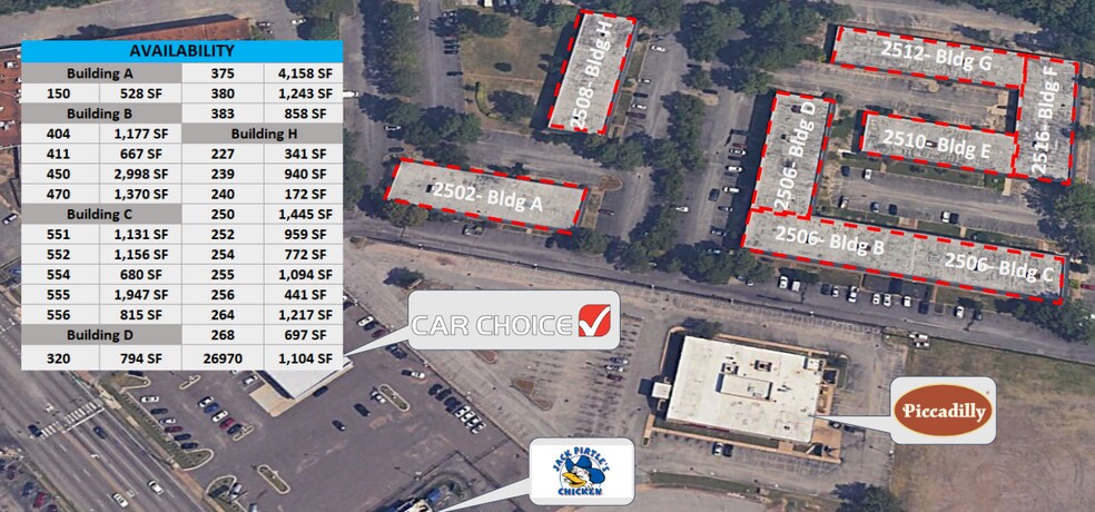 More Photos Of 2500 Mount Moriah Rd, Memphis Office For Lease