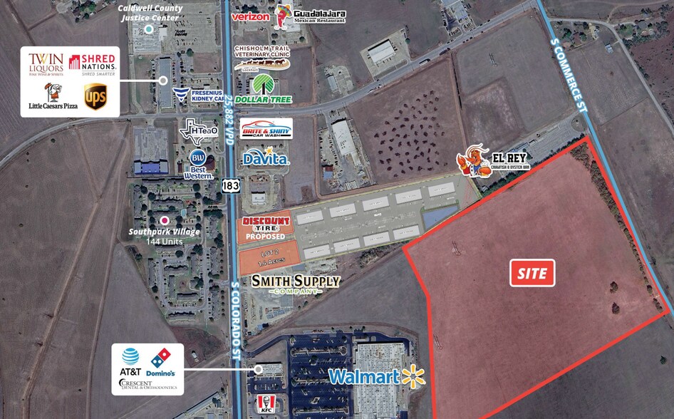 Primary Photo Of 1904 S Colorado St, Lockhart Land For Sale